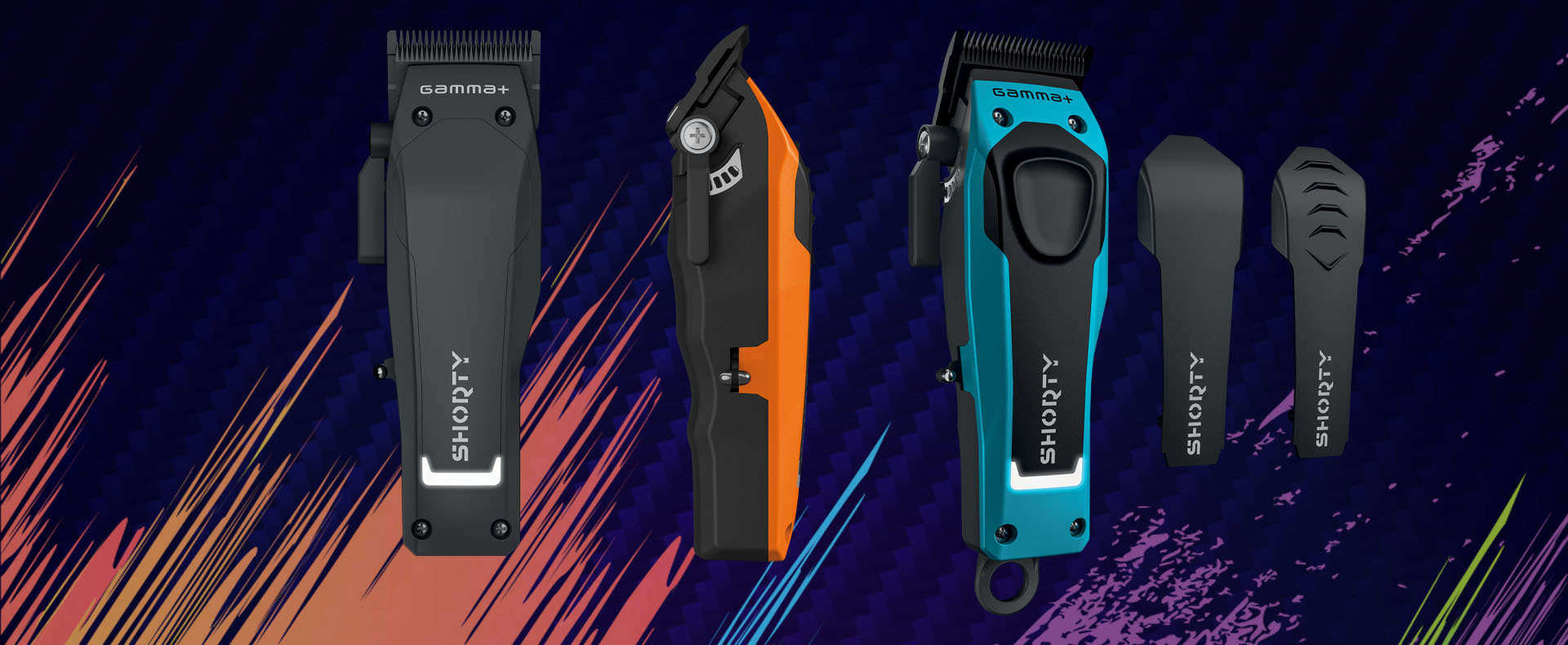 GAMMA + Shorty Clipper - Professional Cordless Hair Clipper with EON Digital Motor