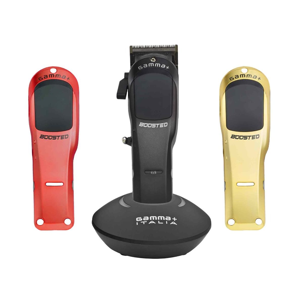 GAMMA + Boosted Clipper - Professional Cordless Modular Hair Clipper with Super-Torque Motor