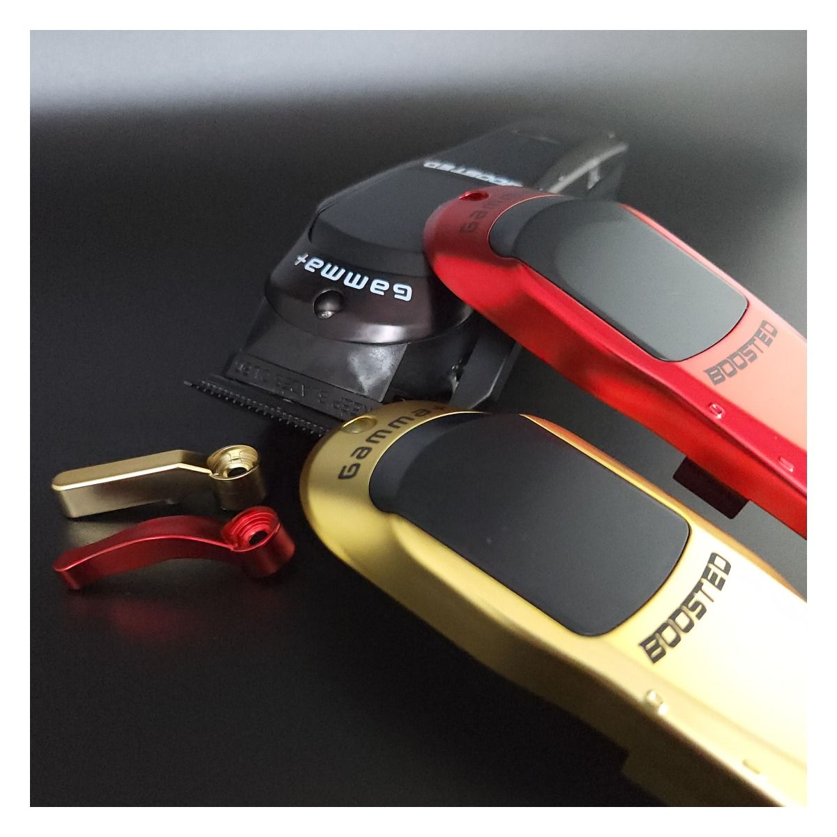 GAMMA + Boosted Clipper - Professional Cordless Modular Hair Clipper with Super-Torque Motor