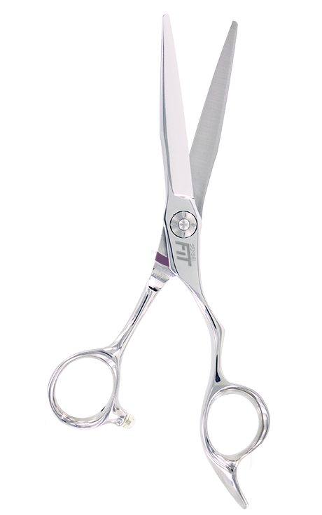 Rotatiting Thumb Shear, Swivel Thumb, Quality Japanese ShearSENSEI FIT shears are designed to fit the average stylist without the need for any plastic finger rings. Beautifully sculpted to fit every contour of your hand. The Japanese Molybdenum alloy, SENSEI Cryo Tempered blades, are very durable. The pivots are lined with polymer inlays to eliminate metal to metal contact and extend the like new life of the shear. The ball bearing tension system provides blade stability and longer edge life.