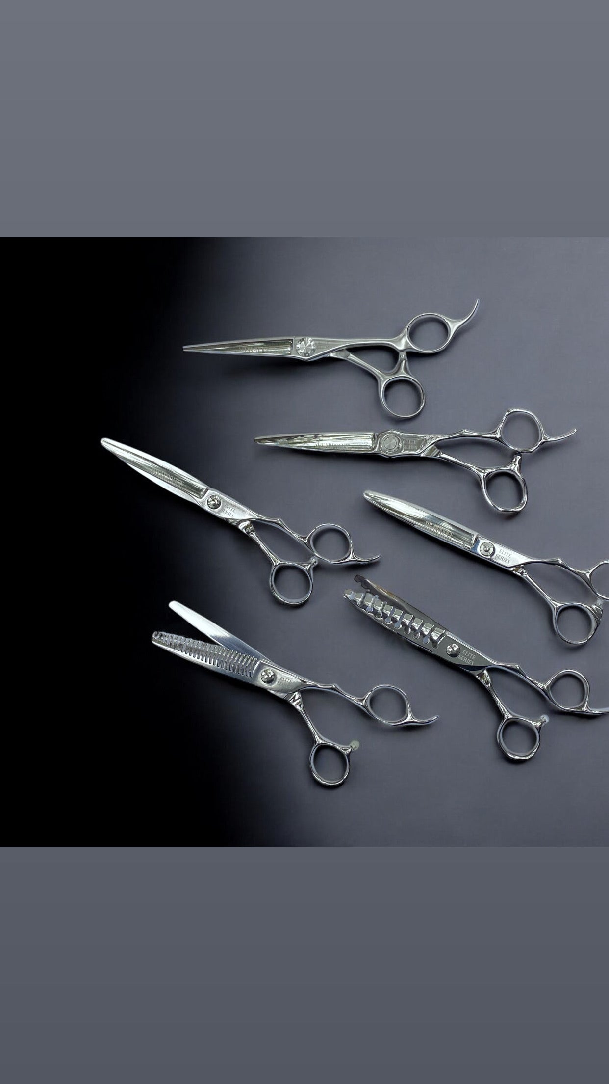 Professional haircutting shears by SHEARPOLICE