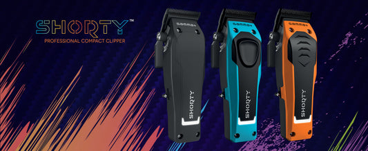 GAMMA + Shorty Clipper - Professional Cordless Hair Clipper with EON Digital Motor