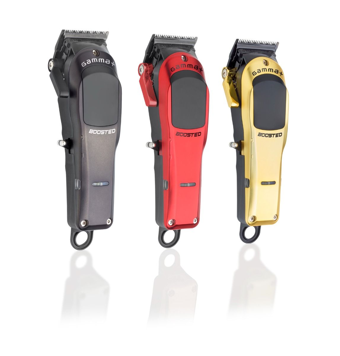 GAMMA + Boosted Clipper - Professional Cordless Modular Hair Clipper with Super-Torque Motor