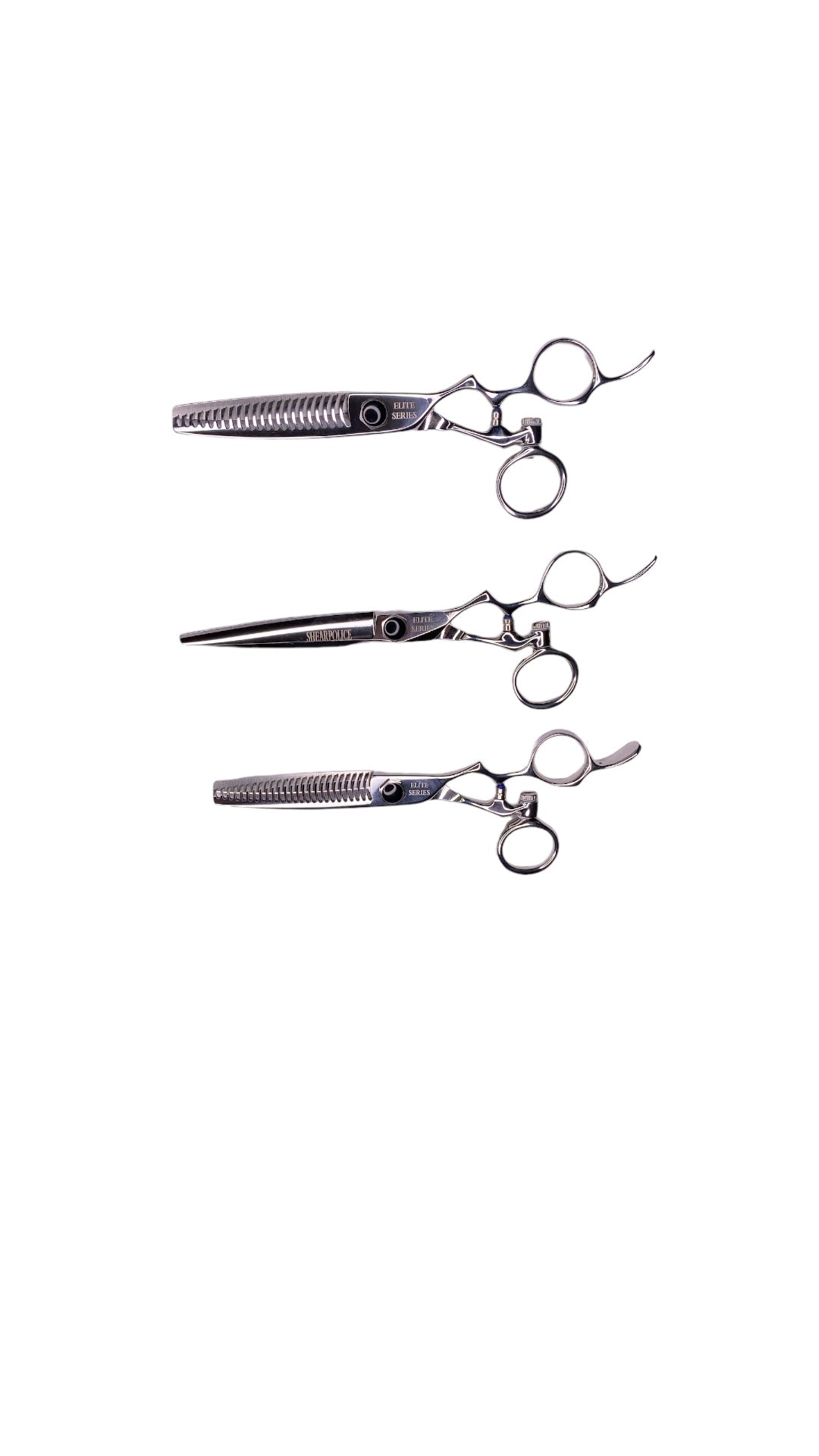 SHEARPOLICE® ELITE ERGO SET OF 3 SHEARS