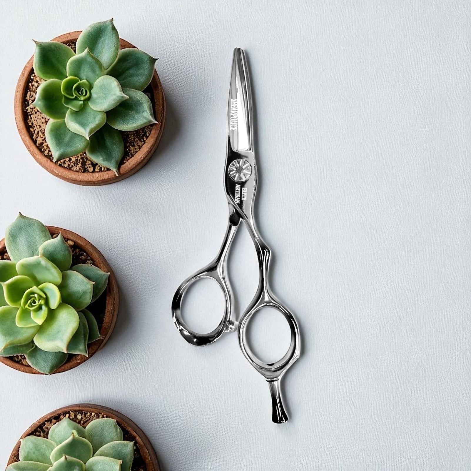 ELITE ARTISAN 4.5” STR8 Professional Hair Cutting Shear (Japanese Steel)